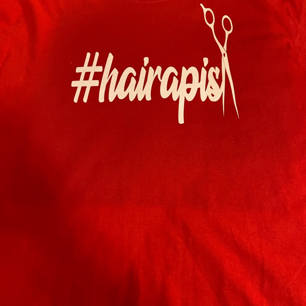 Hair stylist t shirt snake in any custom size